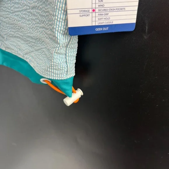 Without walls windbreaker Urban outfitters retro colorblock zip up lightweight M - Picture 12 of 13